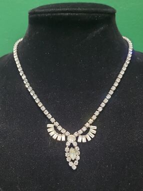 Sherman Vintage Rhinestone Necklace